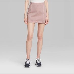 Wild Fable Mauve Mini Skirt
